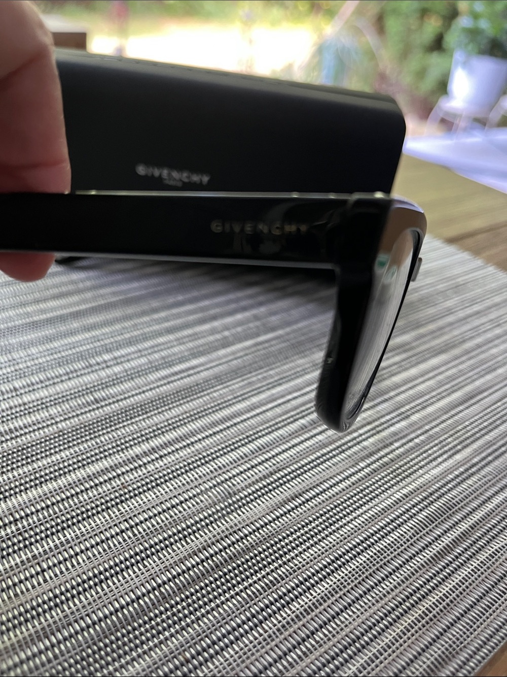 Optical Glasses Frame. Givenchy Black- Rim with dots with the box. Brand new. - Picture 7 of 9